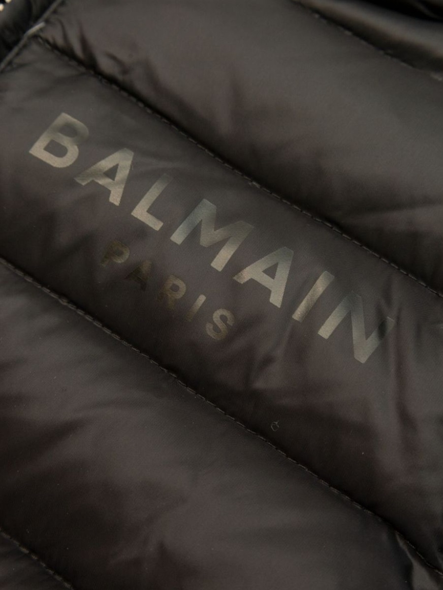 Balmain quilts Zwart
