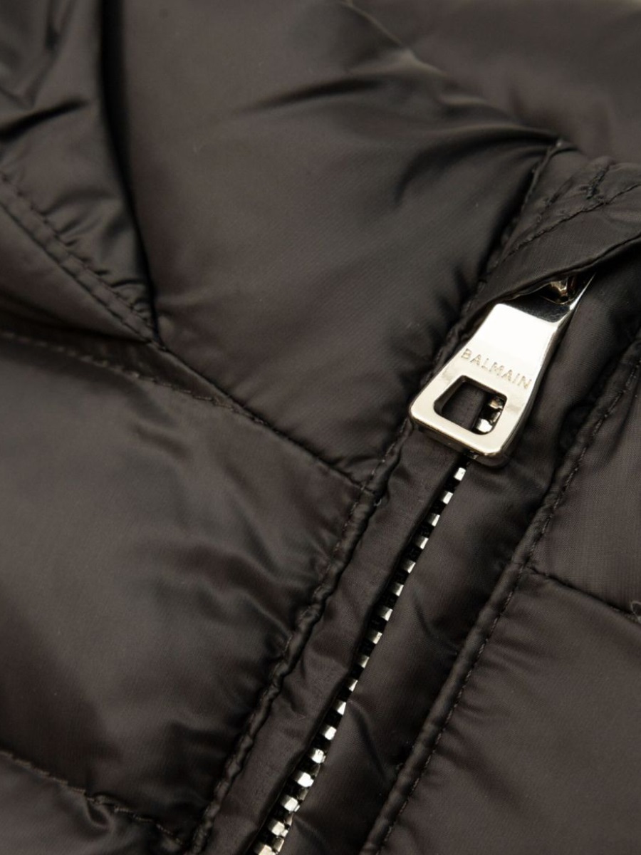 Balmain quilts Zwart