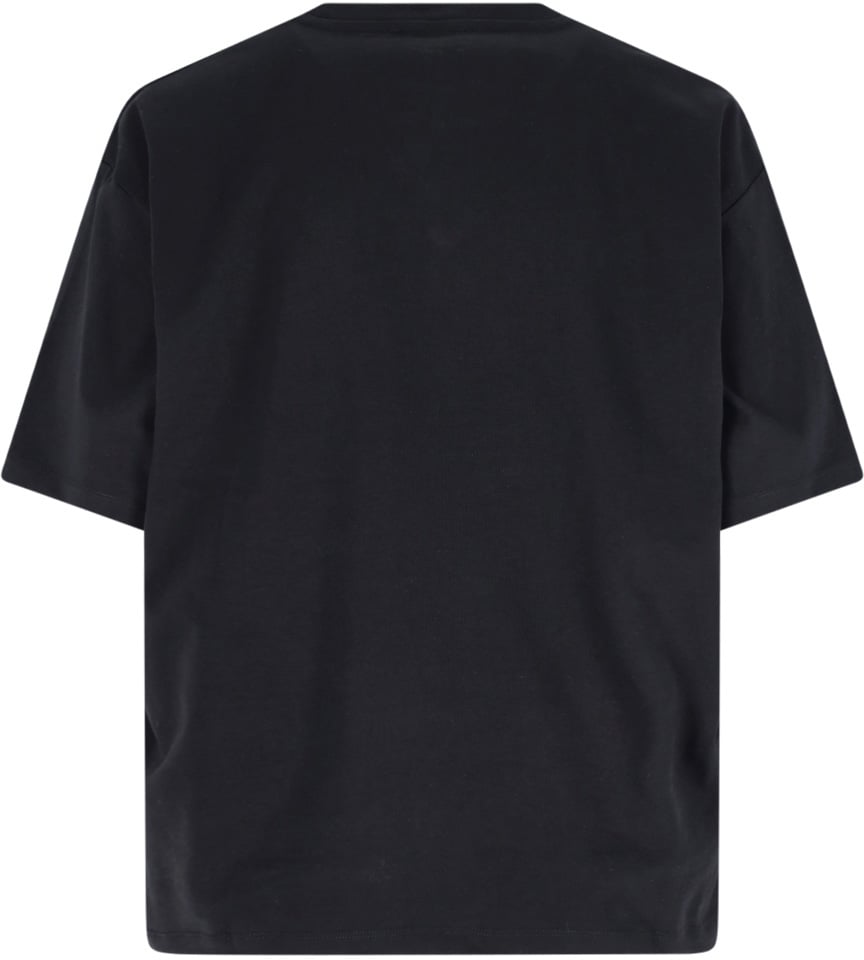 Balmain "Brush Print" T-Shirt – Black Neutraal