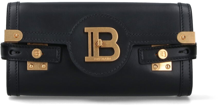 Balmain 'B-Buzz' Pouch – Black Zwart