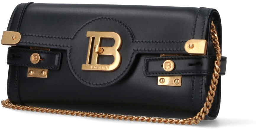 Balmain 'B-Buzz' Pouch – Black Zwart