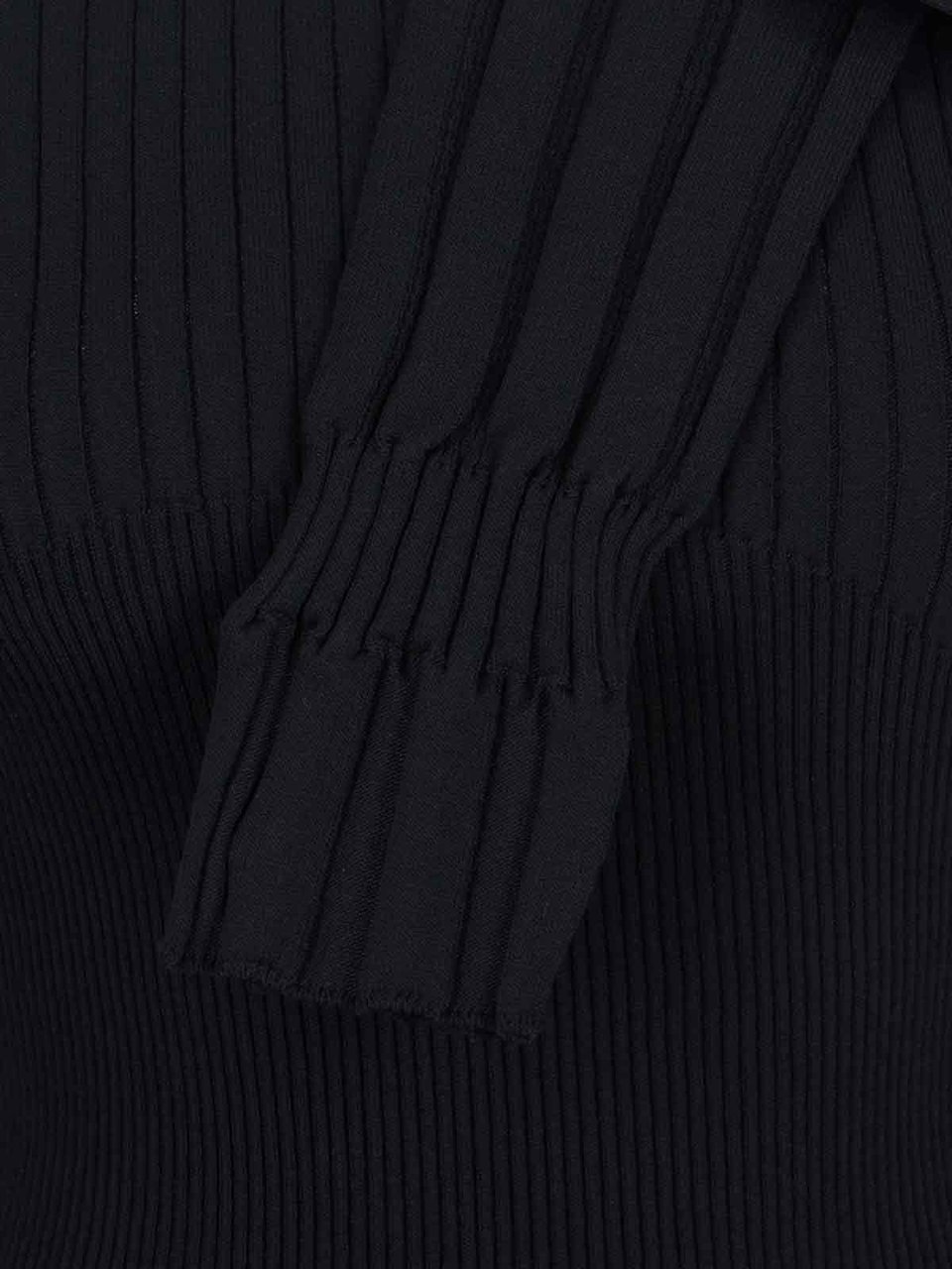 Balmain Buttoned Sweater – Black Zwart