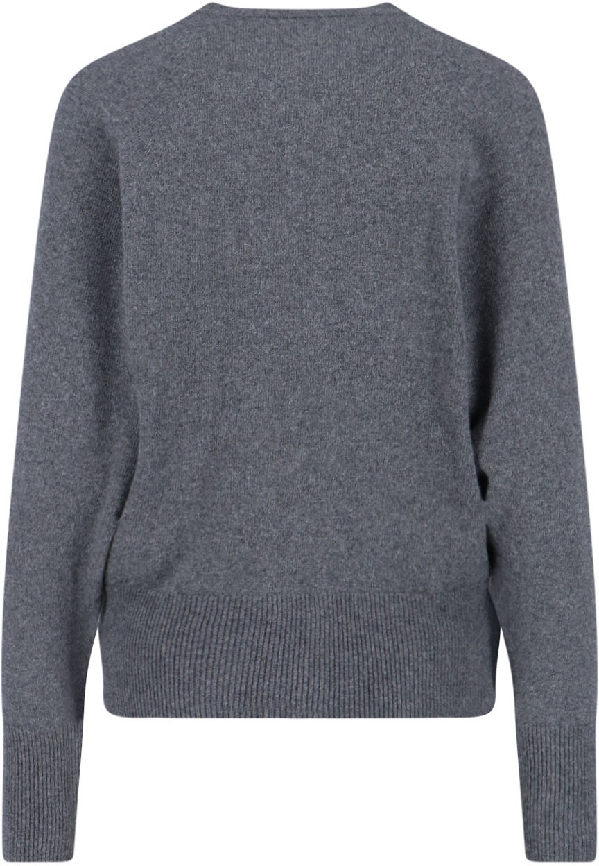 Balmain Cashmere Blend Cardigan – Grey Grijs
