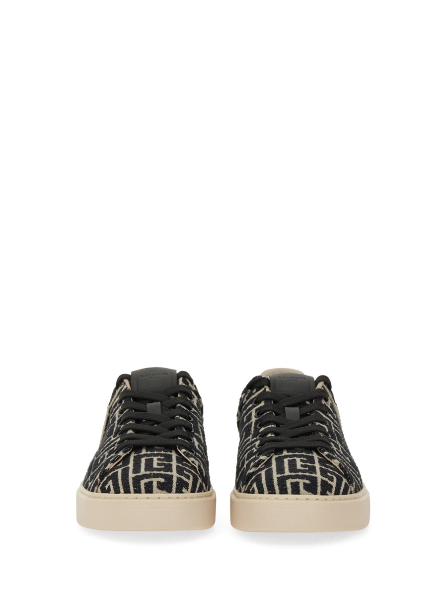 Balmain "B-COURT" SNEAKER Zwart