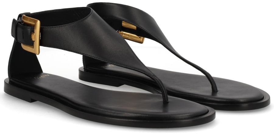 Balmain SANDAL "ANTHEM" Zwart