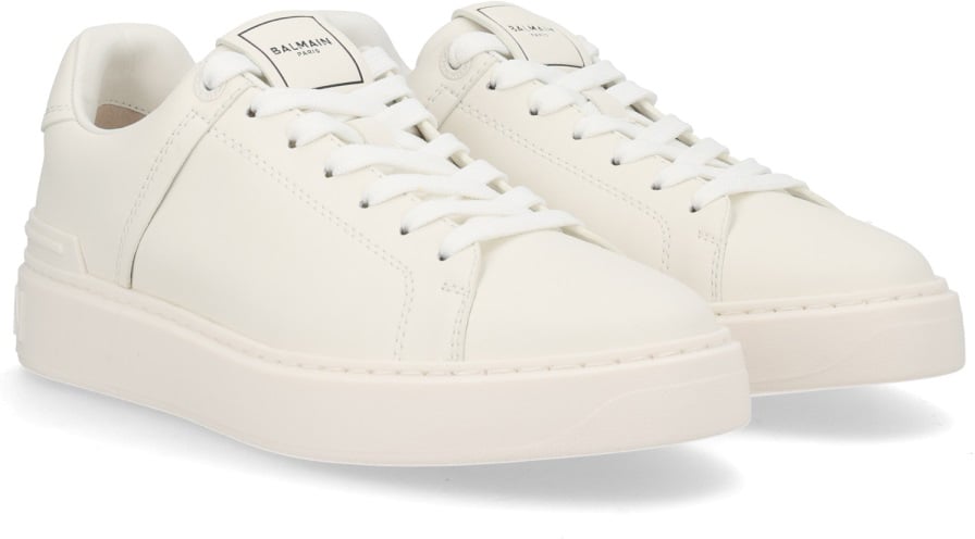 Balmain "B-COURT" SNEAKER Wit
