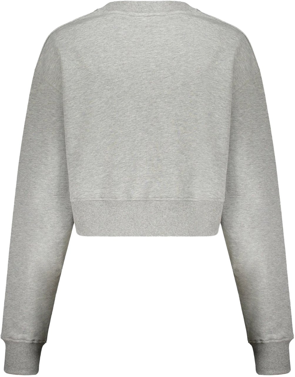 Balmain cropped logo sweatshirt Grijs