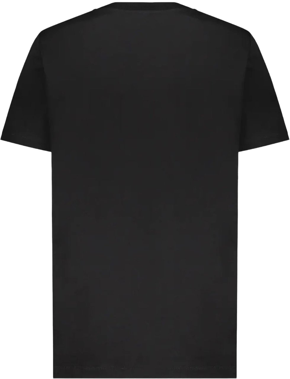 Balmain logo-print T-shirt Zwart
