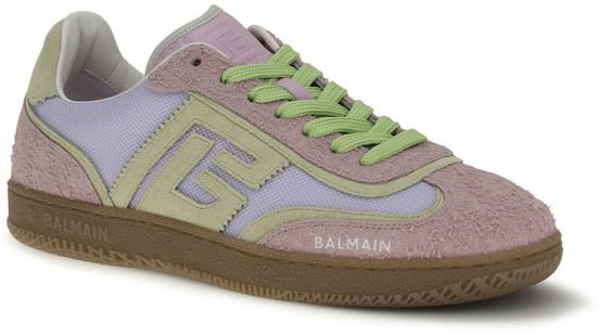 Balmain Multicolor Calf Leather Bos Taurus Athletic Sneakers Divers