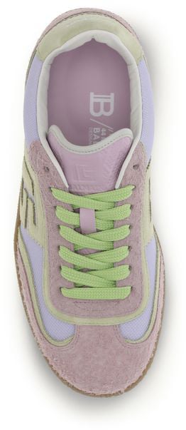Balmain Multicolor Calf Leather Bos Taurus Athletic Sneakers Divers