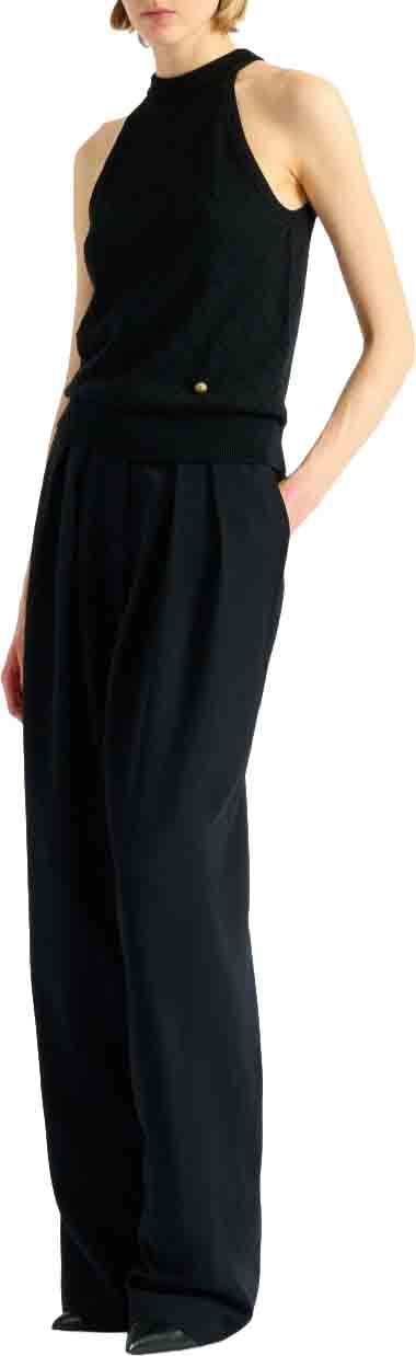 Balmain Top Black Zwart