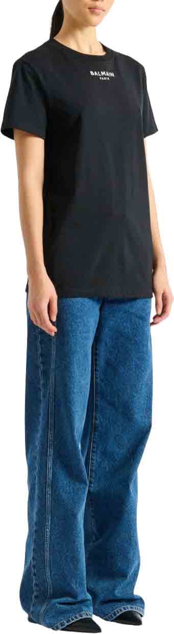 Balmain T-Shirts And Polos Black Zwart