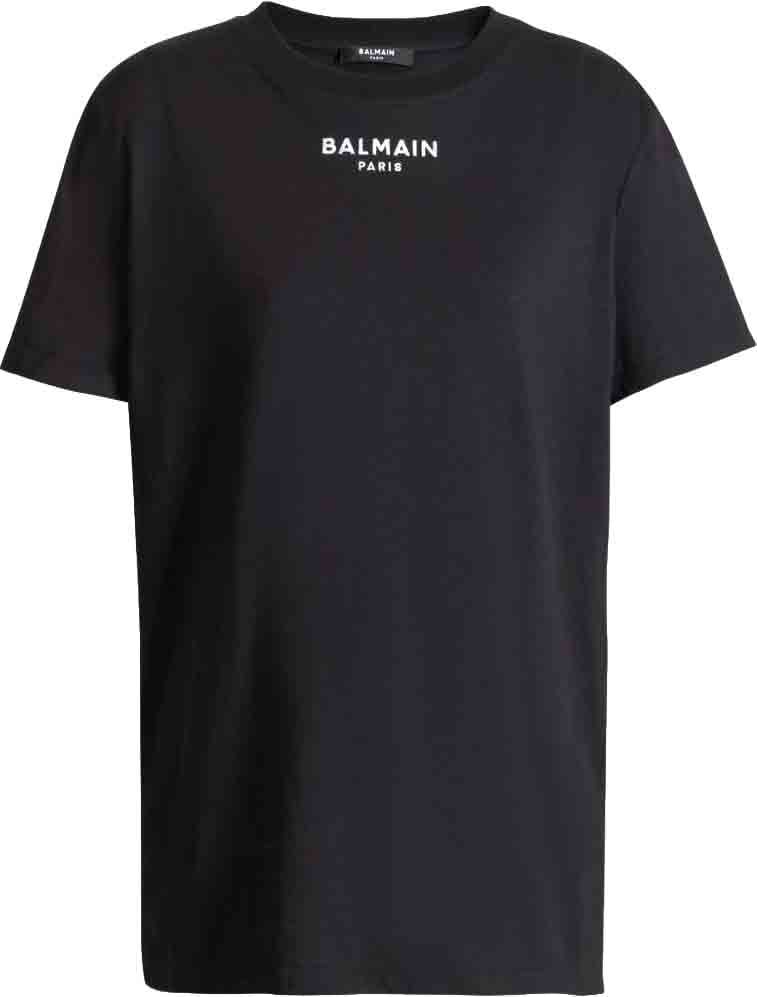 Balmain T-Shirts And Polos Black Zwart