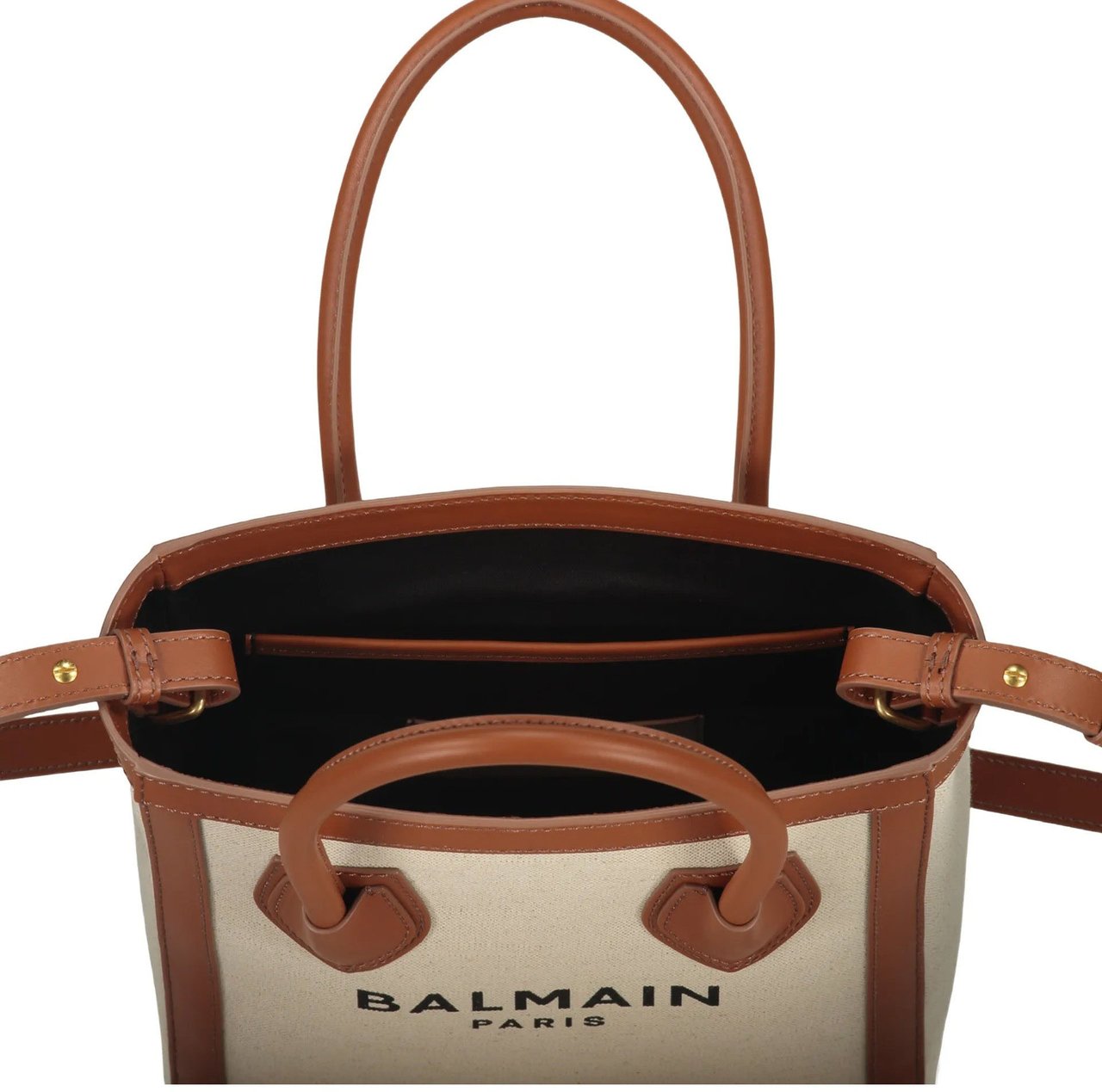 Balmain Balmain Logo Tote Bag Bruin