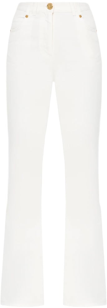 Balmain Trousers a Zampa Bianchi Wit