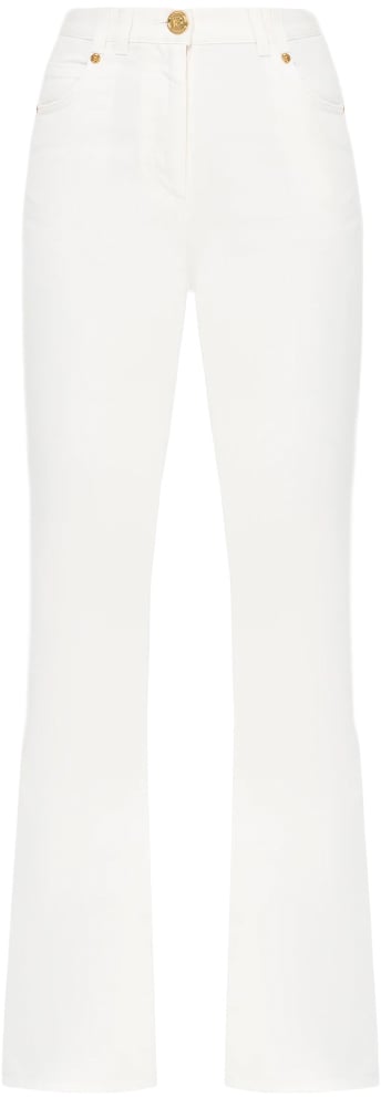 Balmain Trousers a Zampa Bianchi Wit