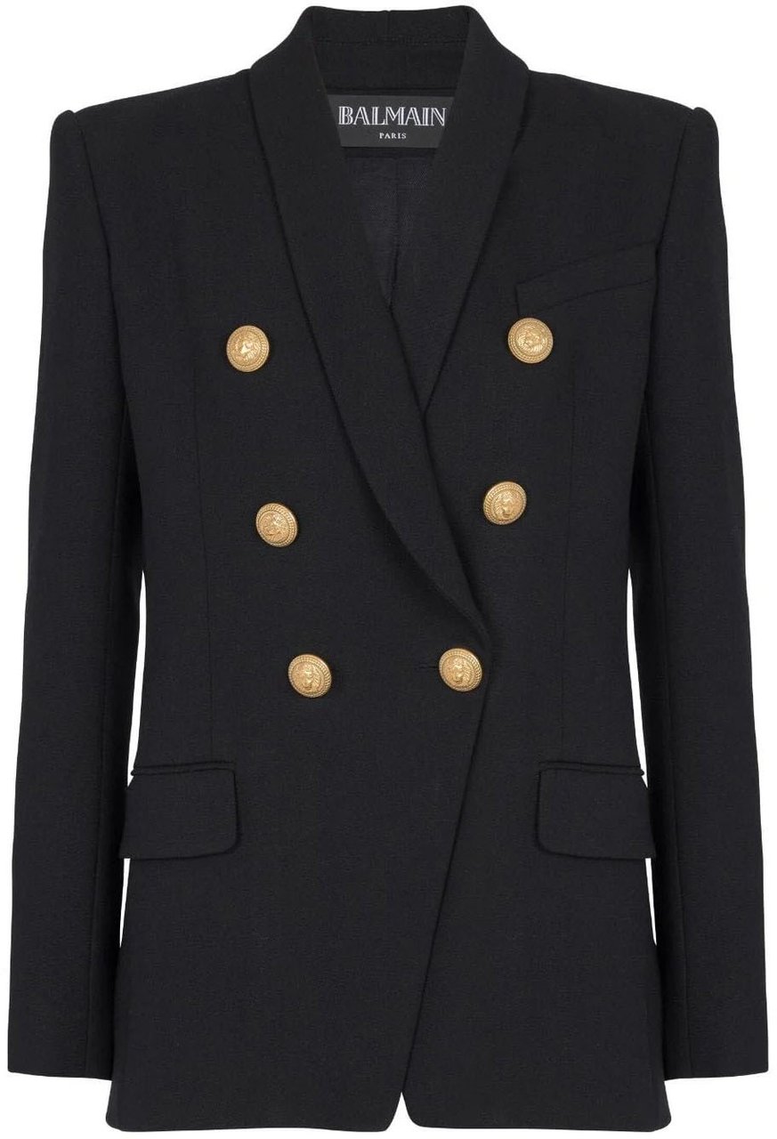 Balmain Jacket Black Zwart