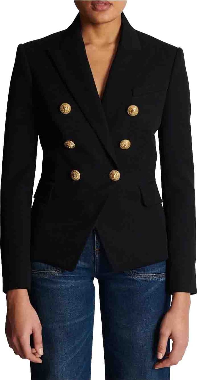 Balmain Jacket Black Zwart