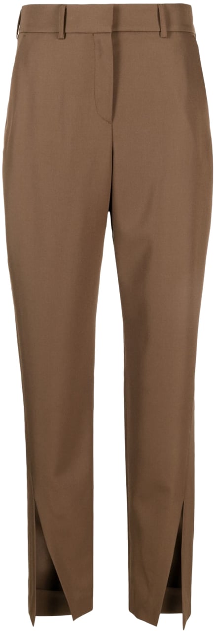 Balmain Trousers Marron Bruin