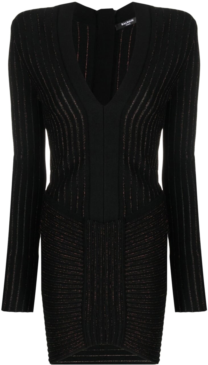 Balmain Dresses Black Zwart