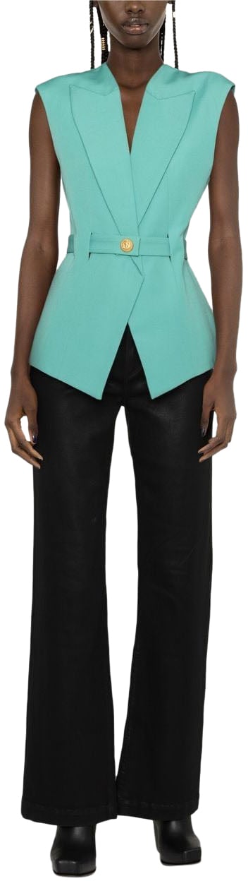 Balmain Jackets Green Groen