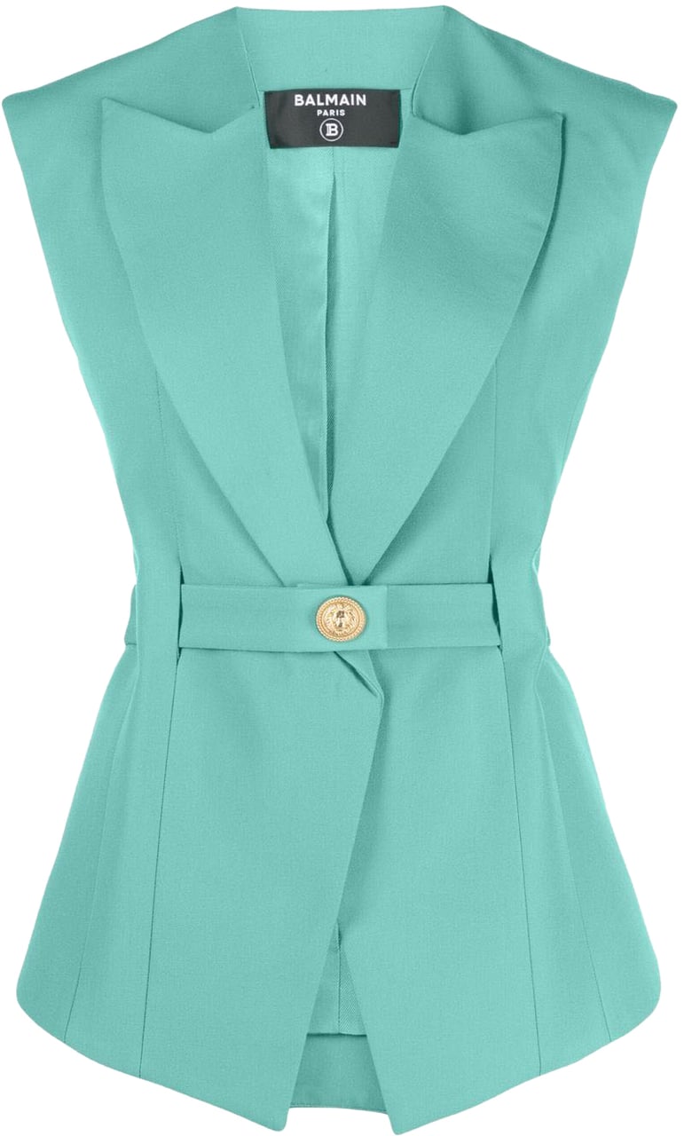 Balmain Jackets Green Groen