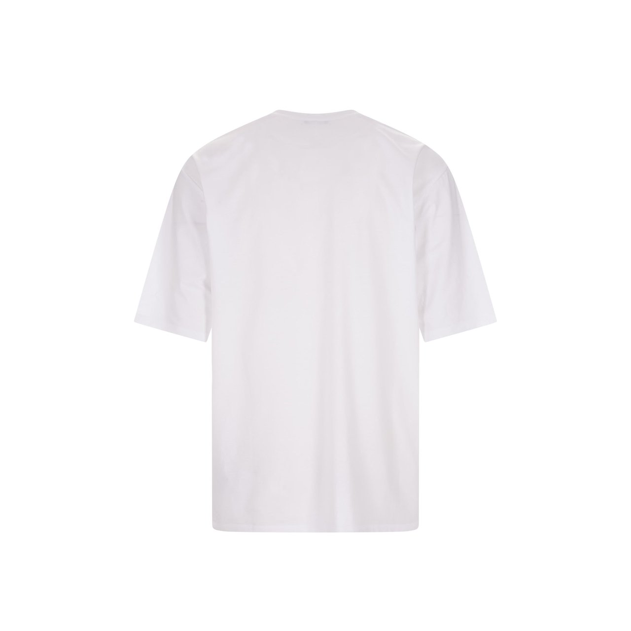 Balmain Balmain Oversize Cotton T-Shirt Wit