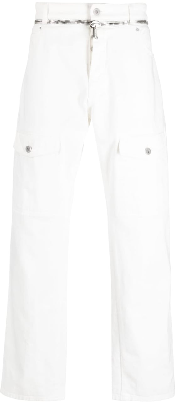 Balmain Jeans White Wit