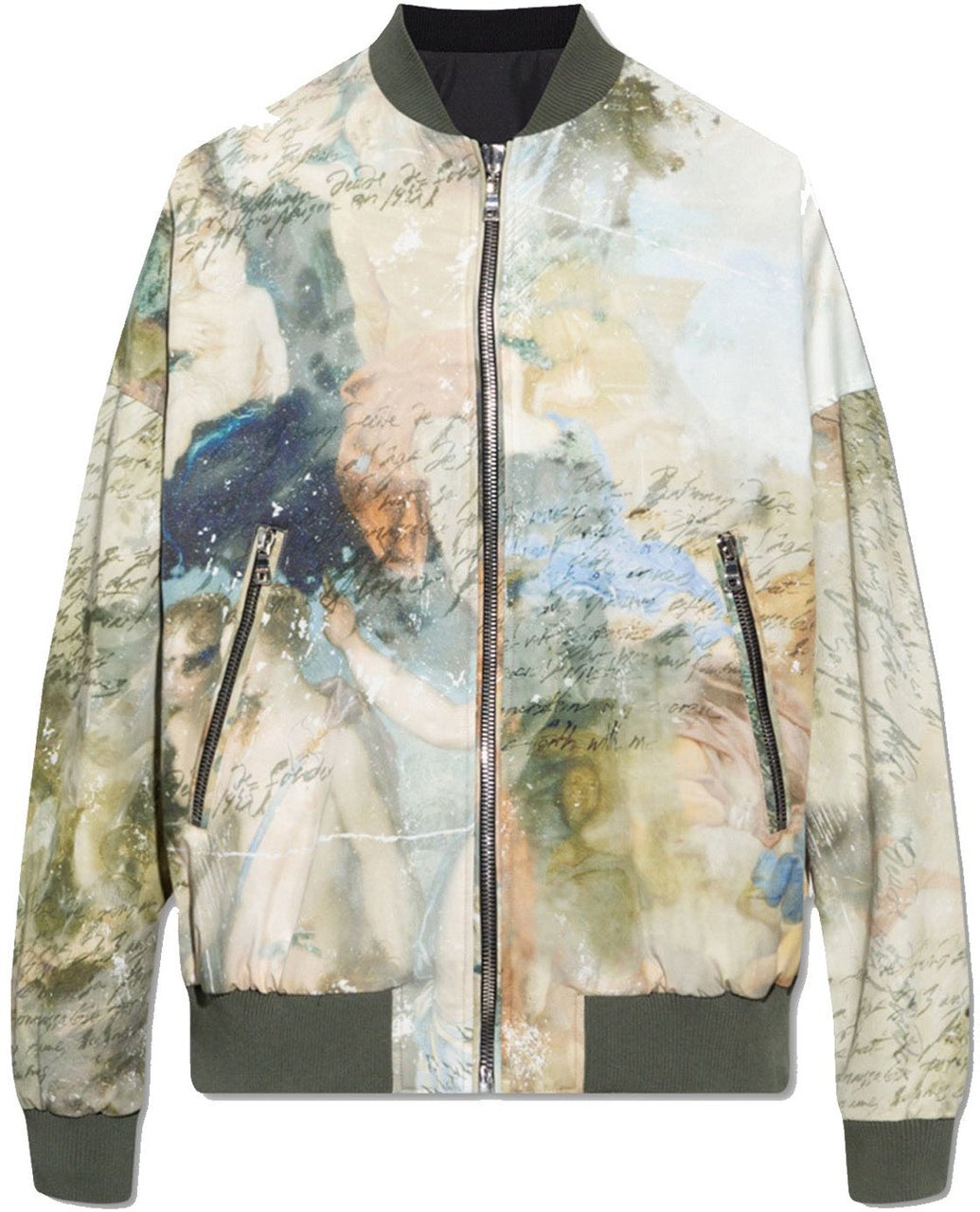 Balmain Balmain Reversible Bomber Jacket Zwart