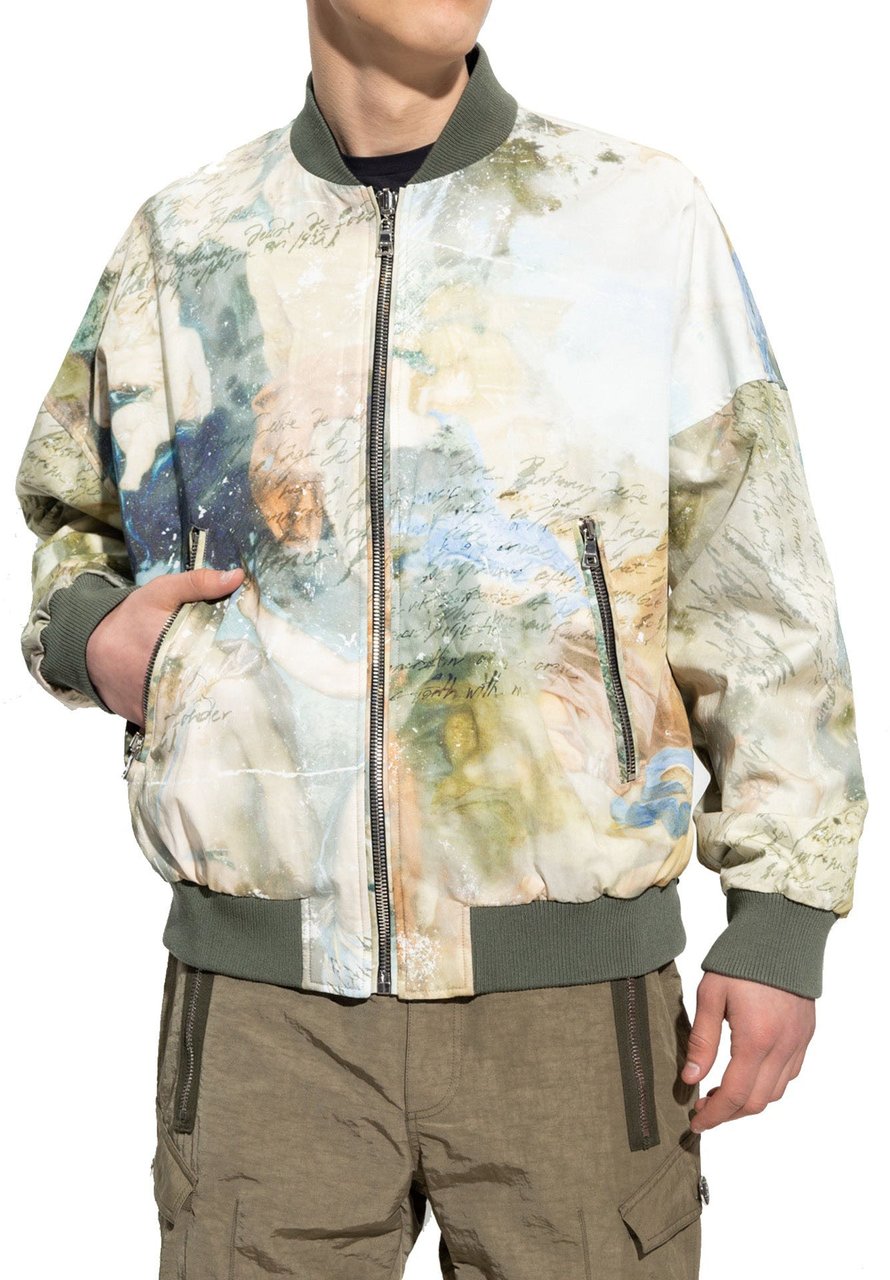 Balmain Balmain Reversible Bomber Jacket Zwart