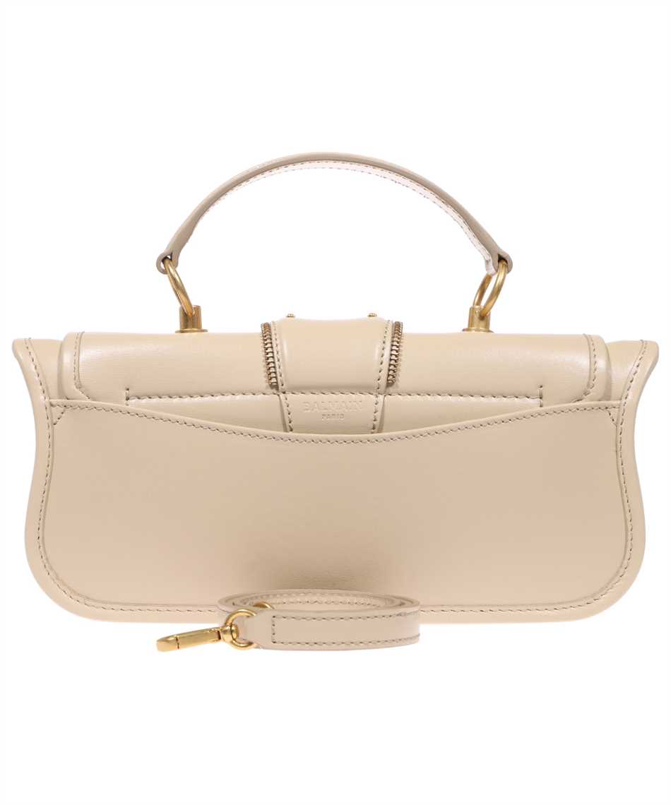 Balmain Leather handbag Beige