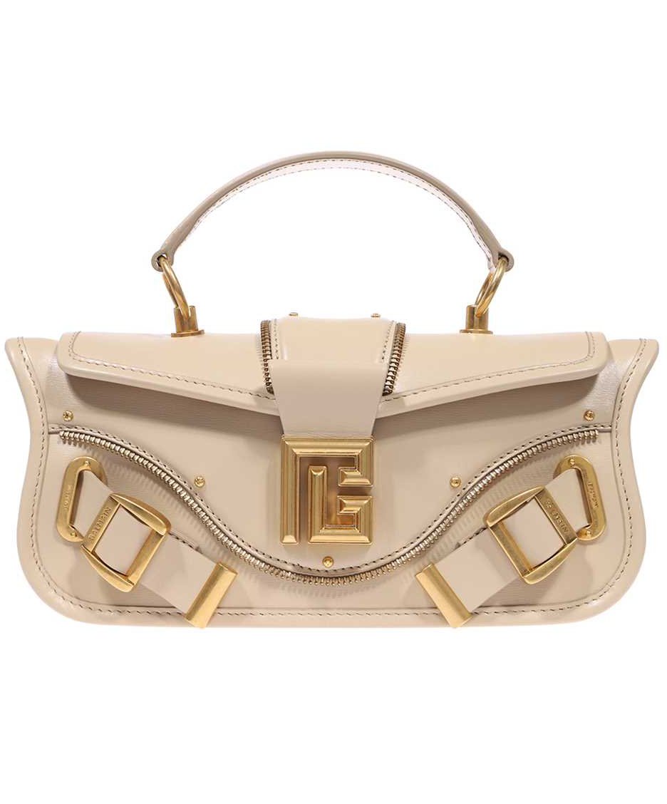 Balmain Leather handbag Beige