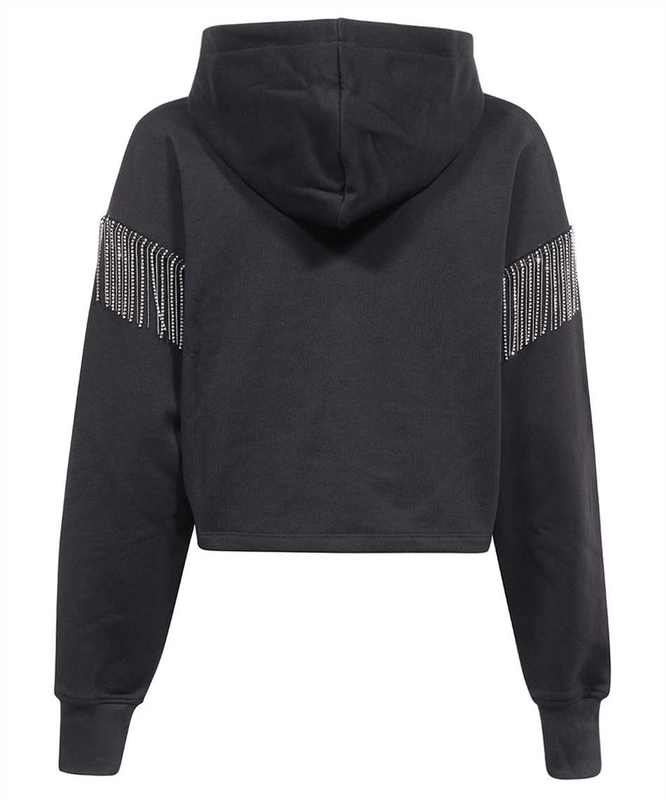 Balmain Cotton hoodie Zwart