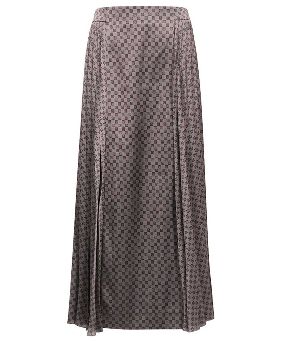 Balmain Printed skirt Bruin