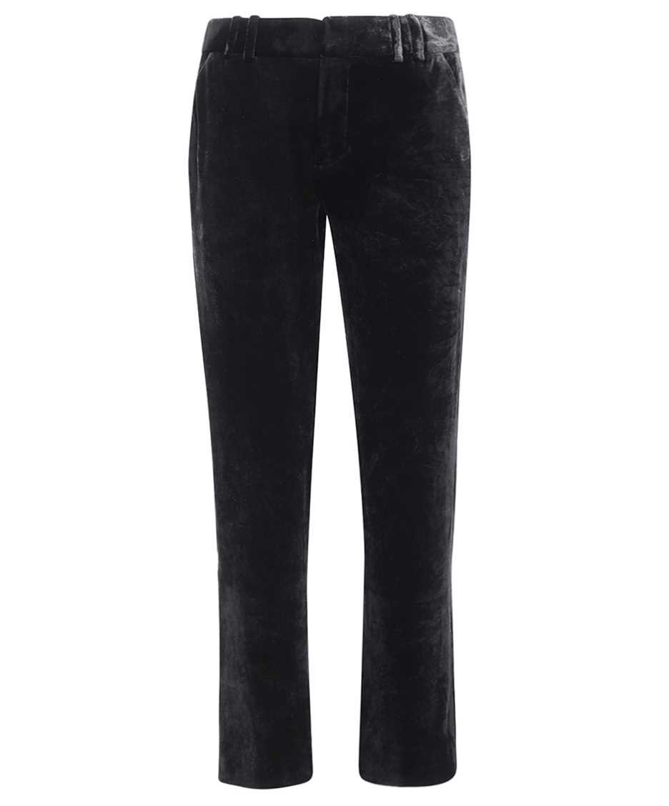 Balmain Velvet trousers Zwart