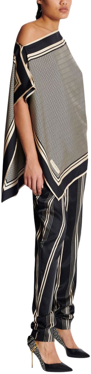 Balmain Top Ivoryblack Divers