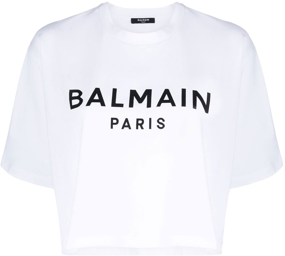 Balmain T-Shirts And Polos White Wit