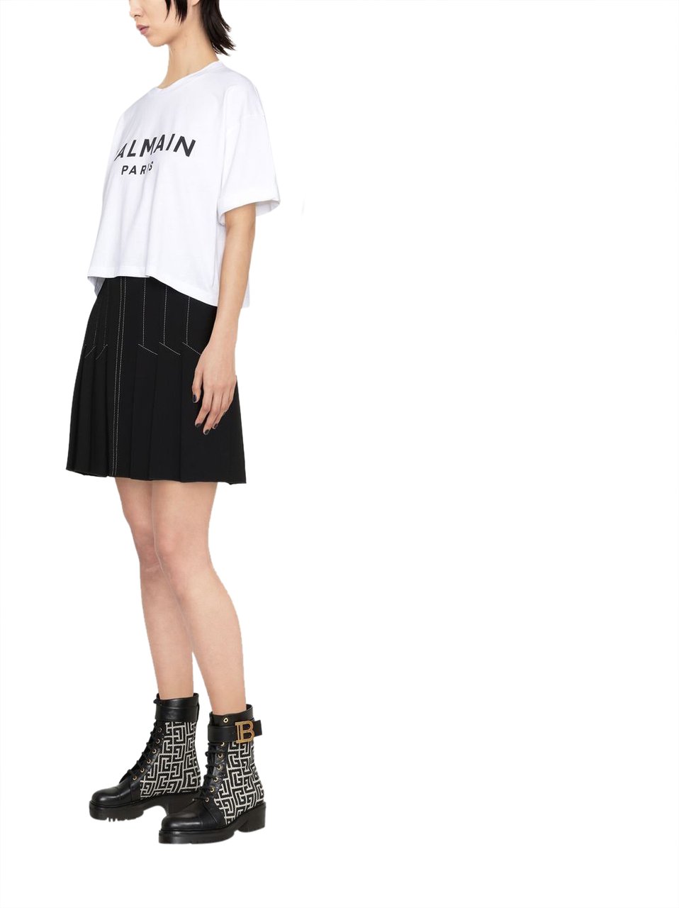 Balmain T-Shirts And Polos White Wit