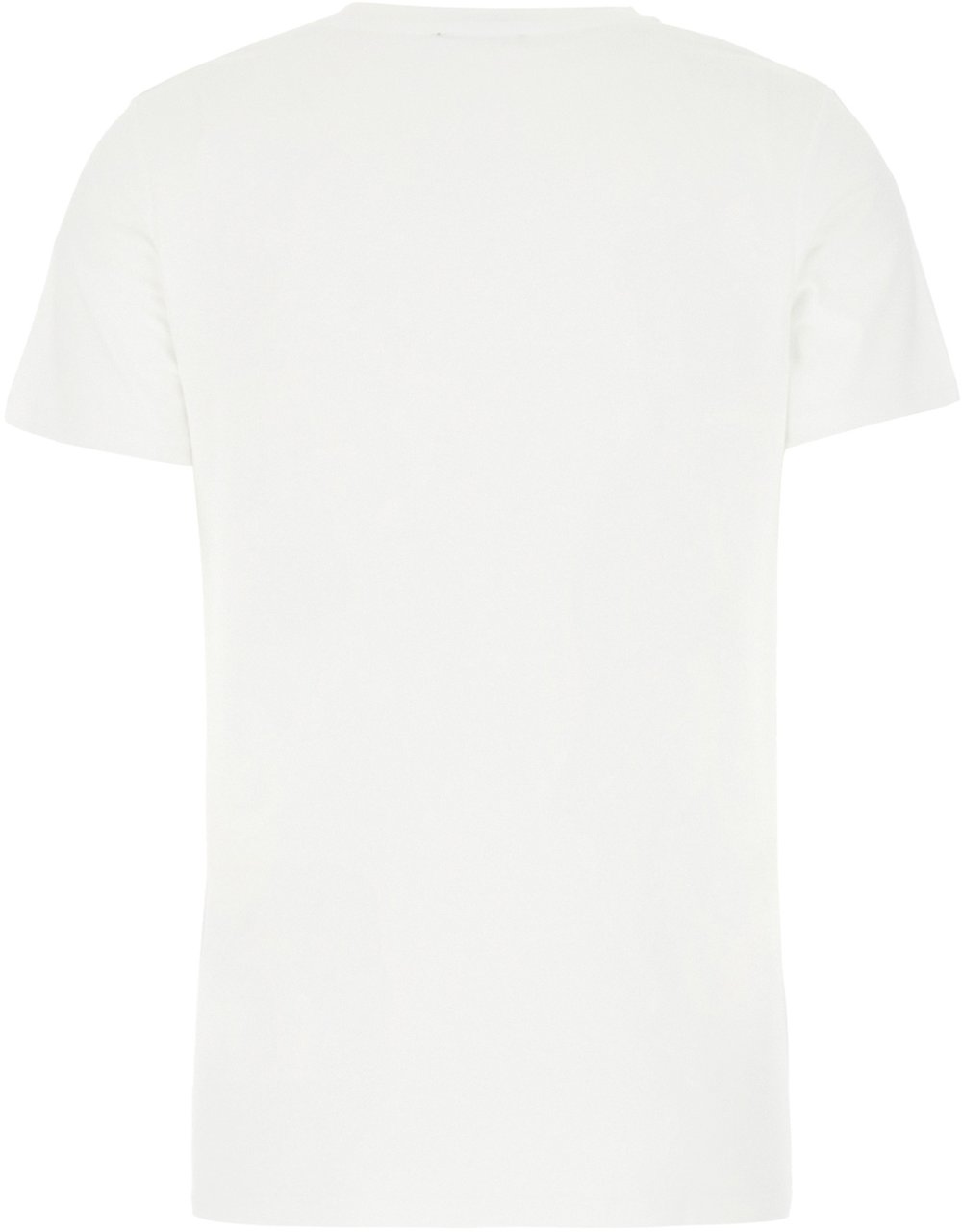 Balmain Balmain White cotton t-shirt Wit