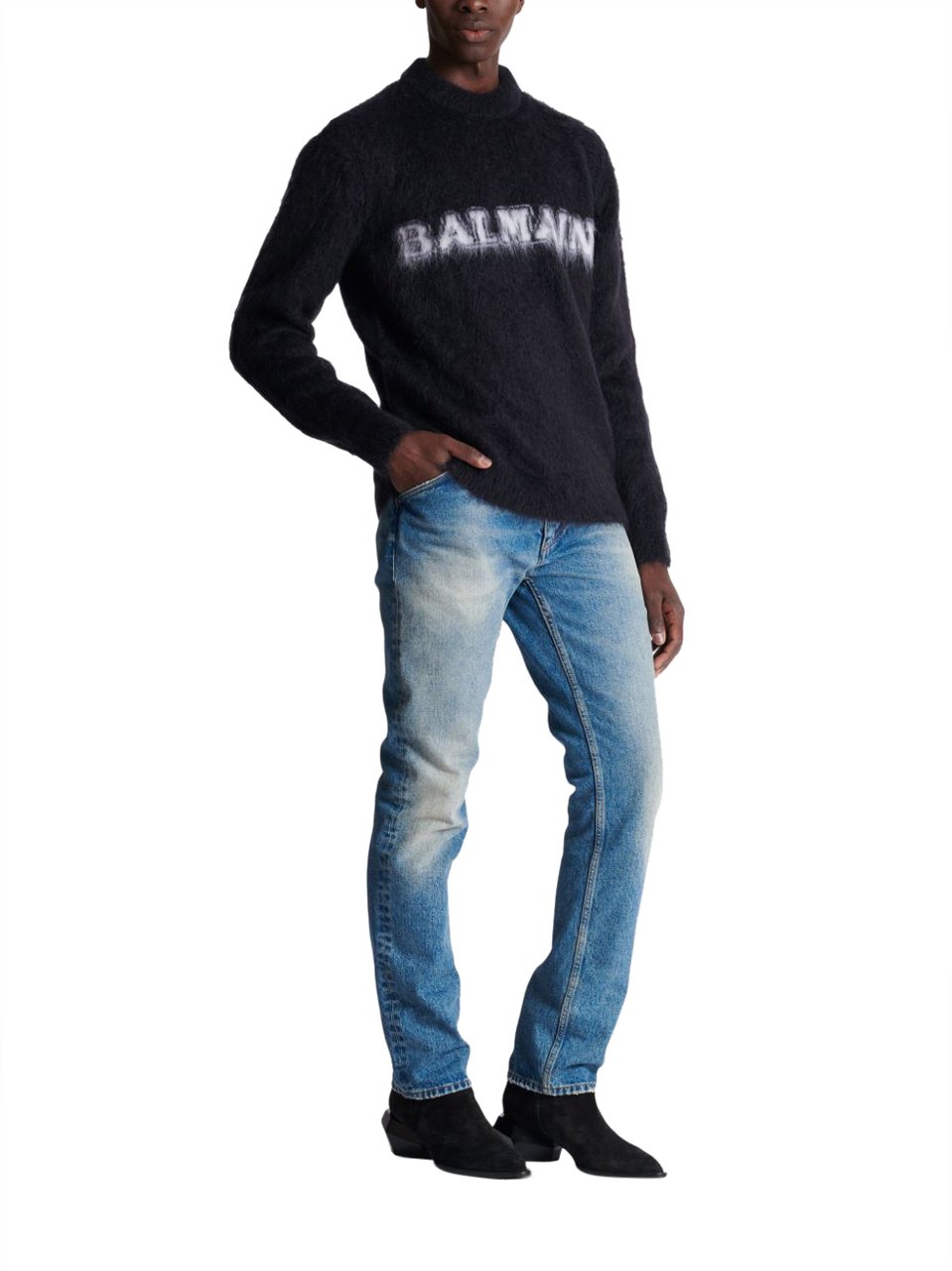 Balmain Sweaters Black Zwart