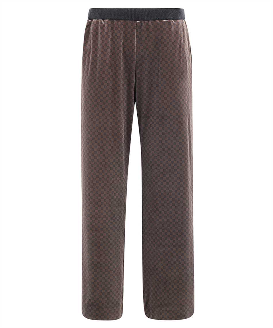 Balmain Velvet pajama pants Bruin