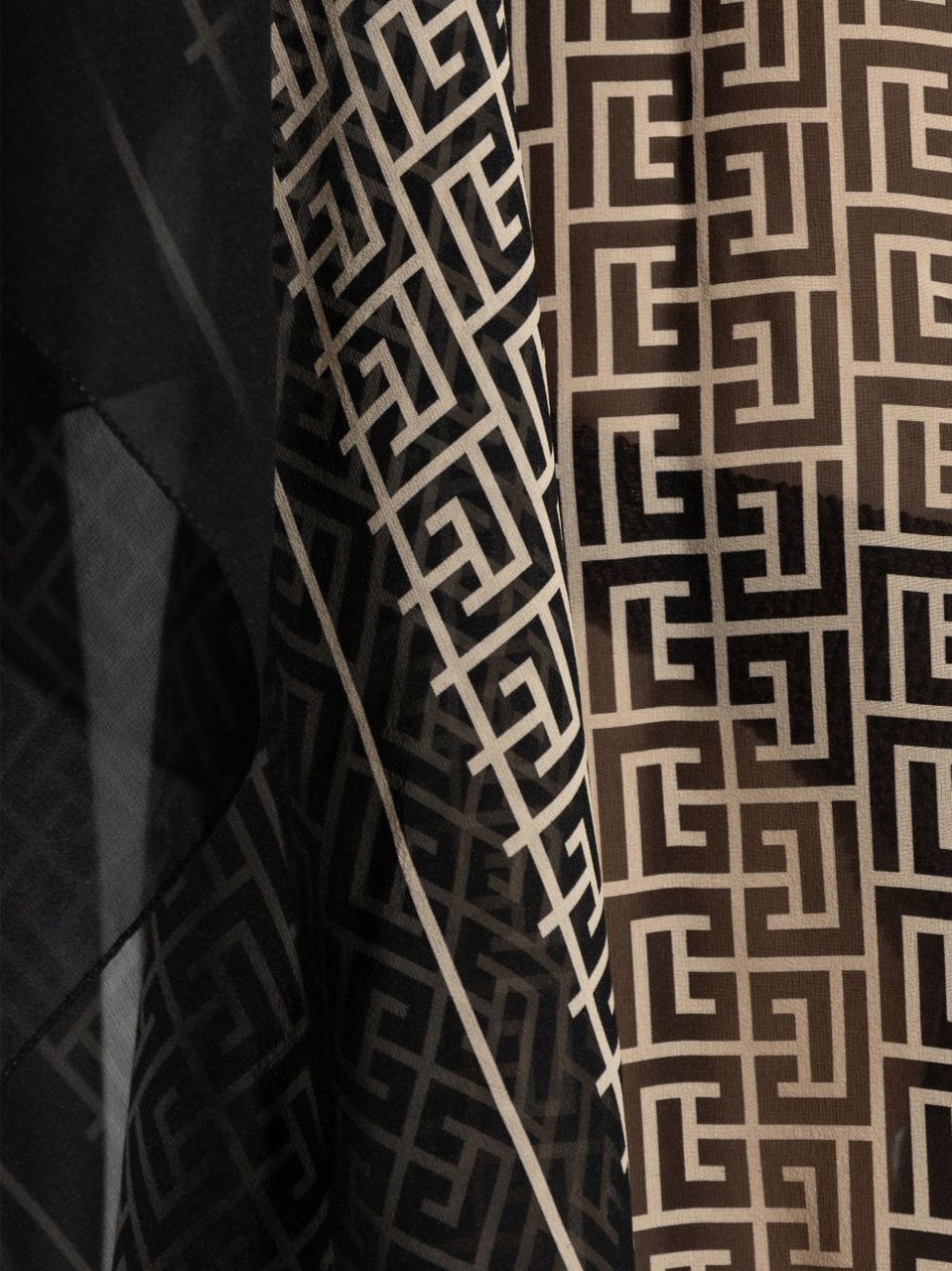 Balmain Dresses Black Zwart