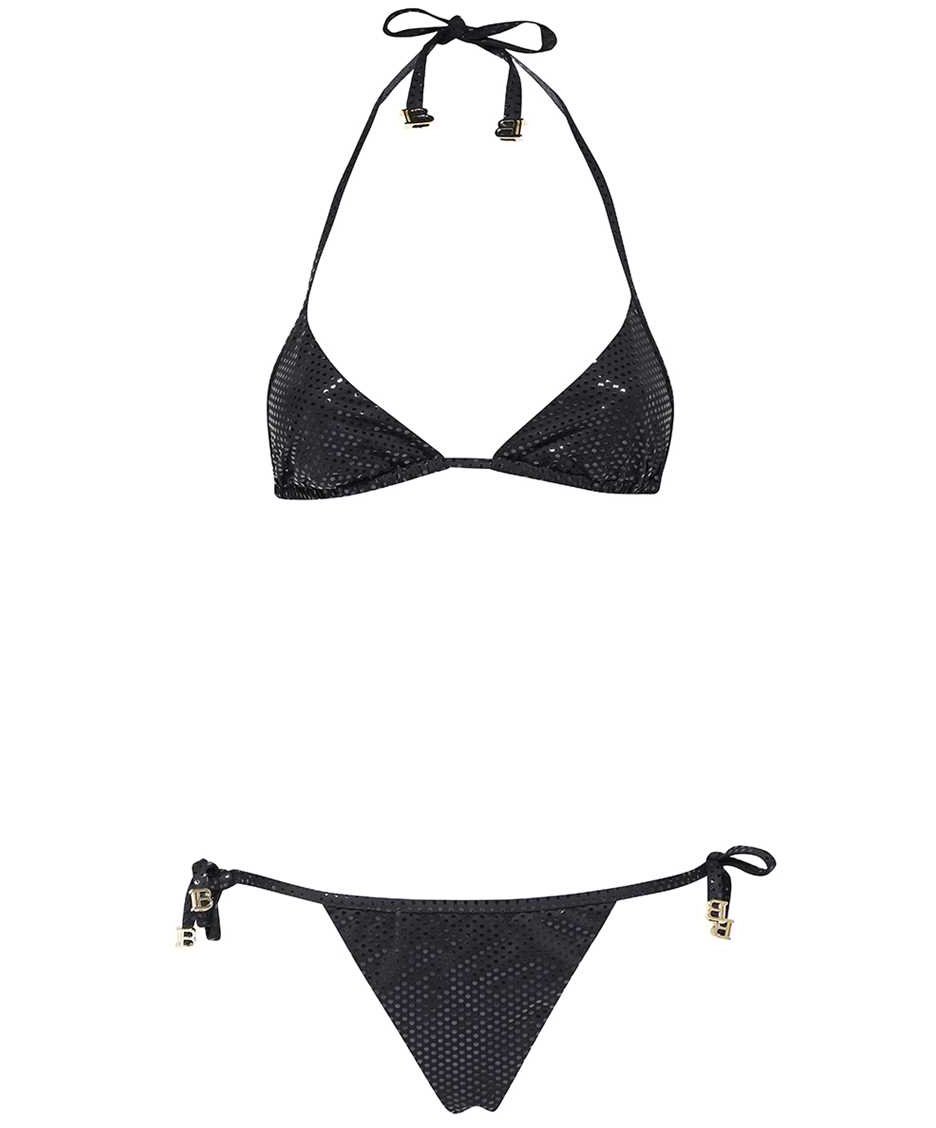 Balmain Triangle bra bikini Zwart