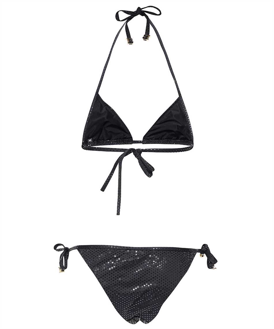 Balmain Triangle bra bikini Zwart