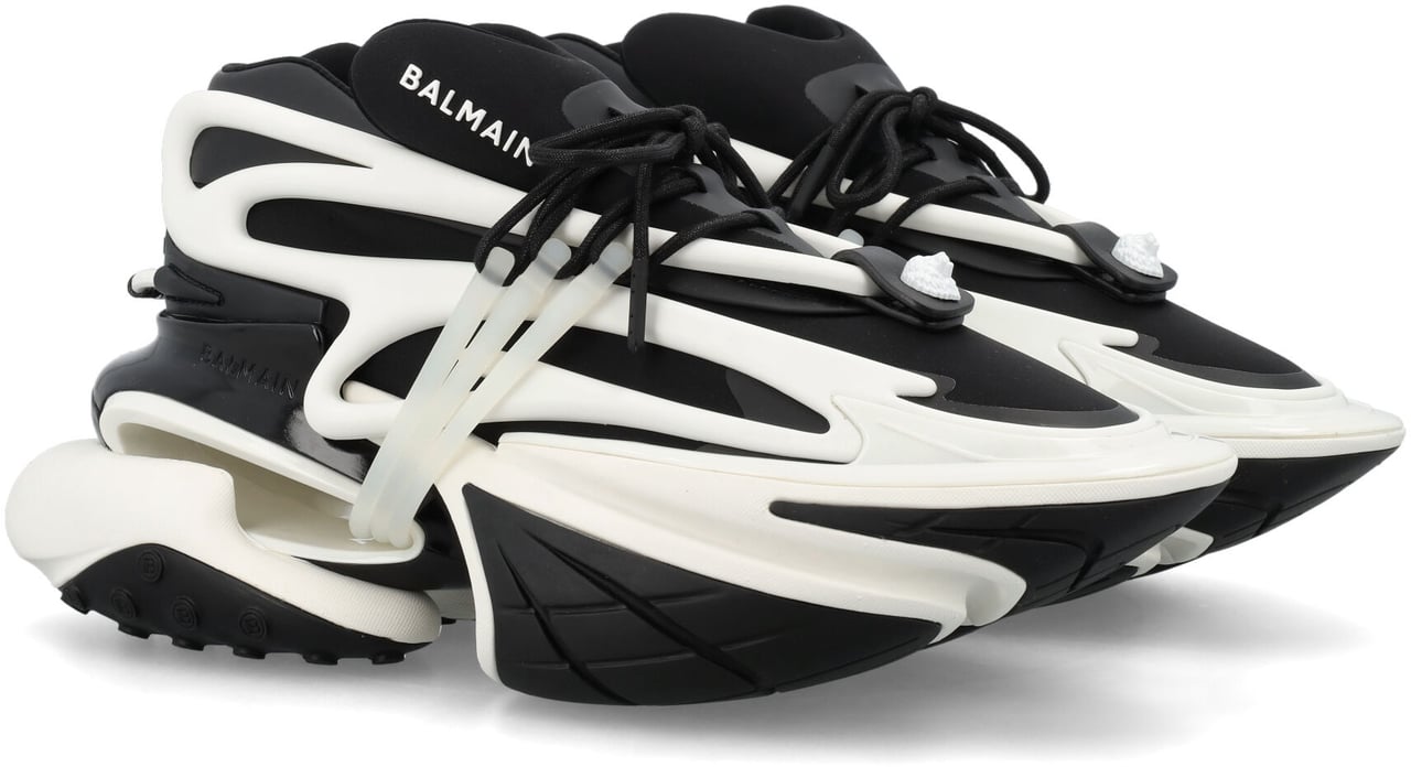 Balmain Unicorn Sneaker Nero Zwart