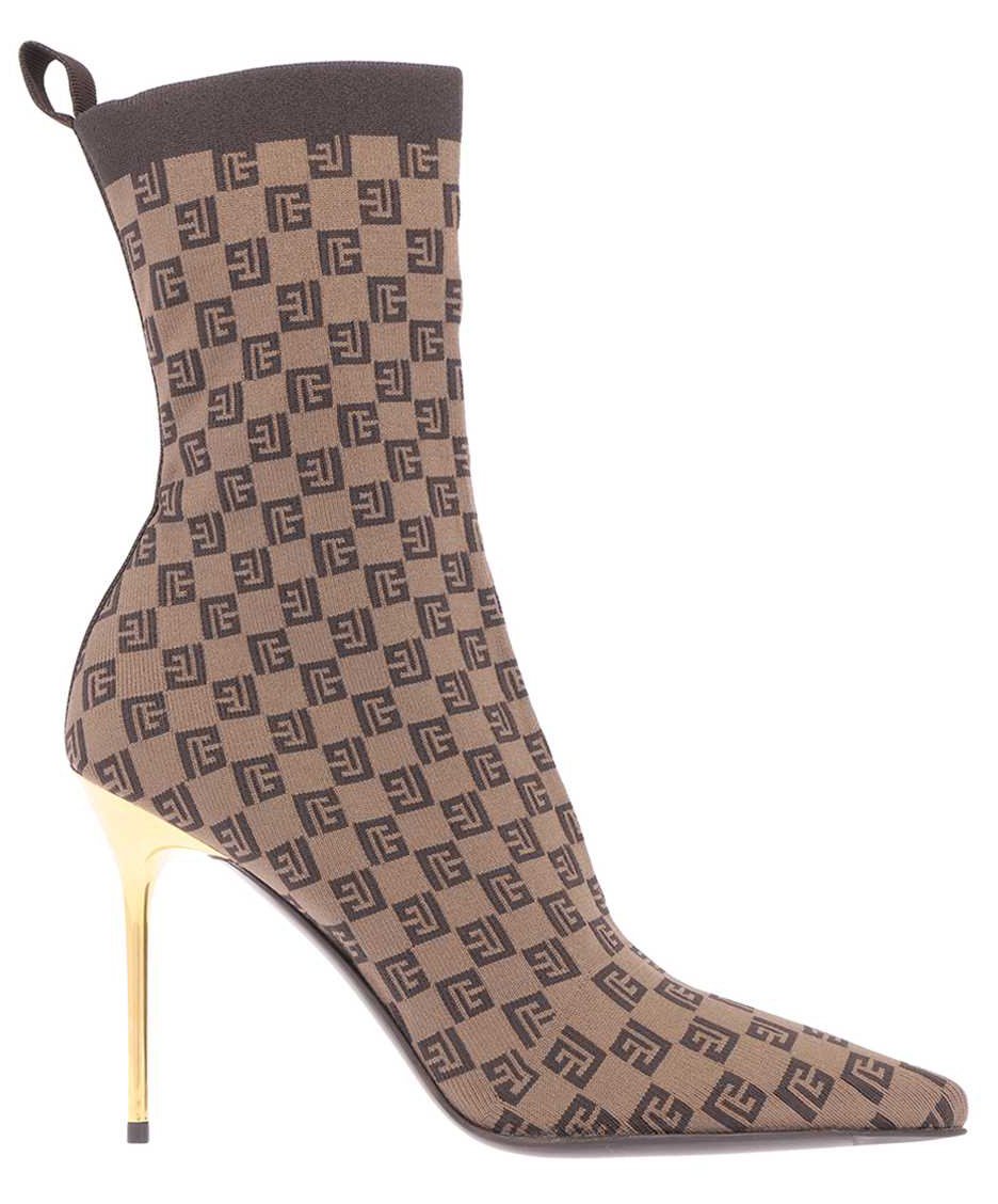 Balmain Fabric ankle boots Bruin