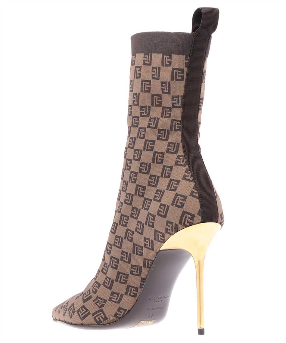 Balmain Fabric ankle boots Bruin