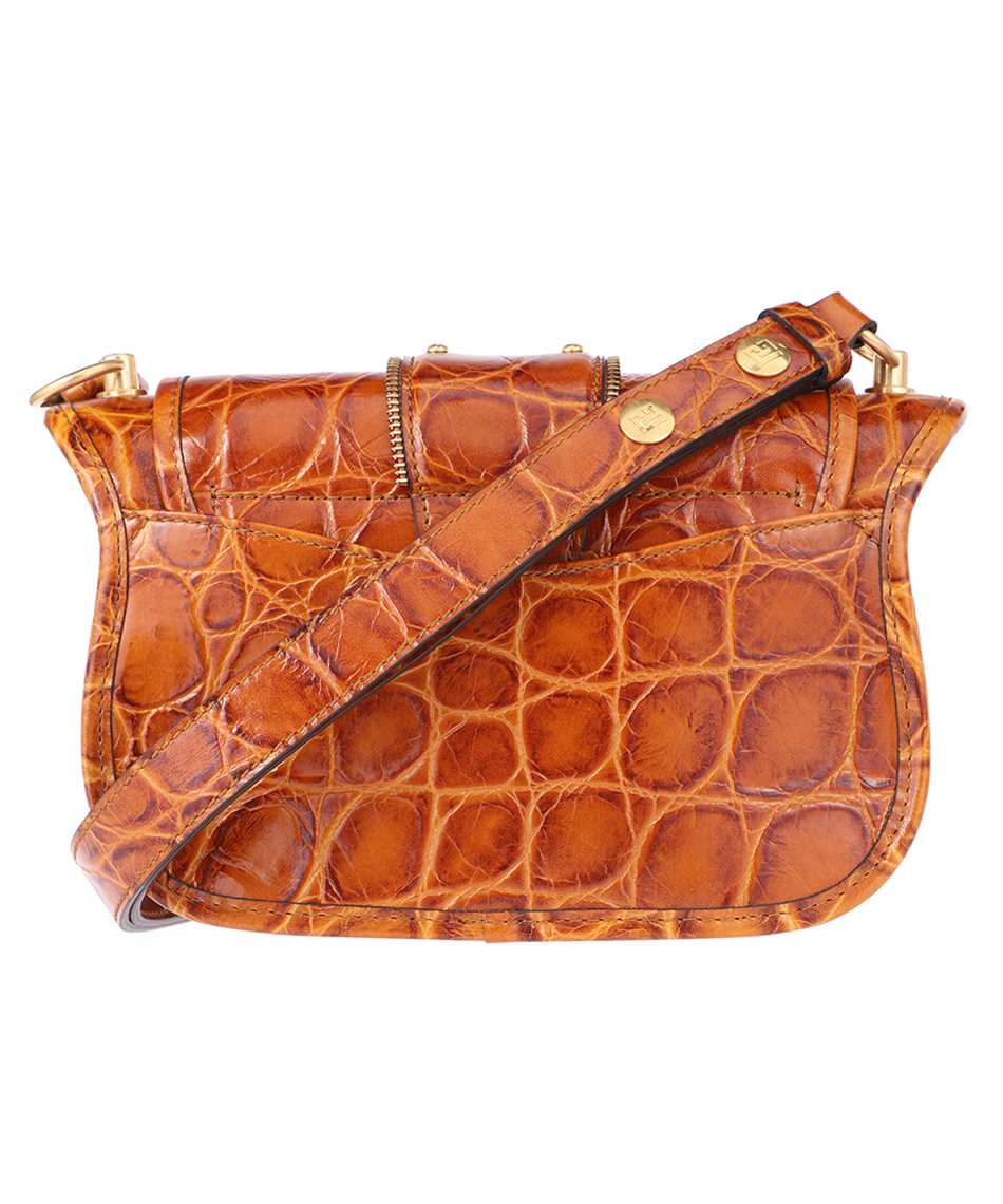 Balmain Leather shoulder bag Bruin