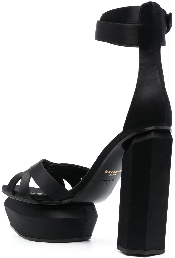 Balmain Sandals Black Zwart
