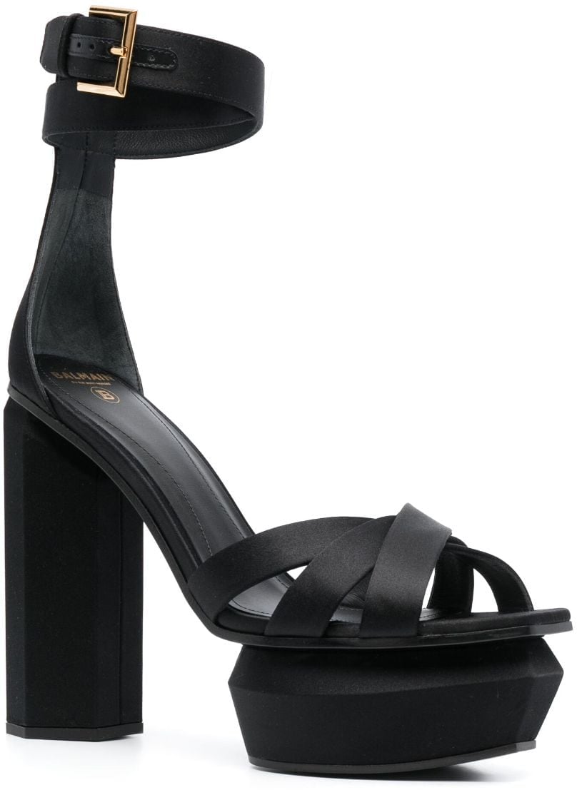 Balmain Sandals Black Zwart